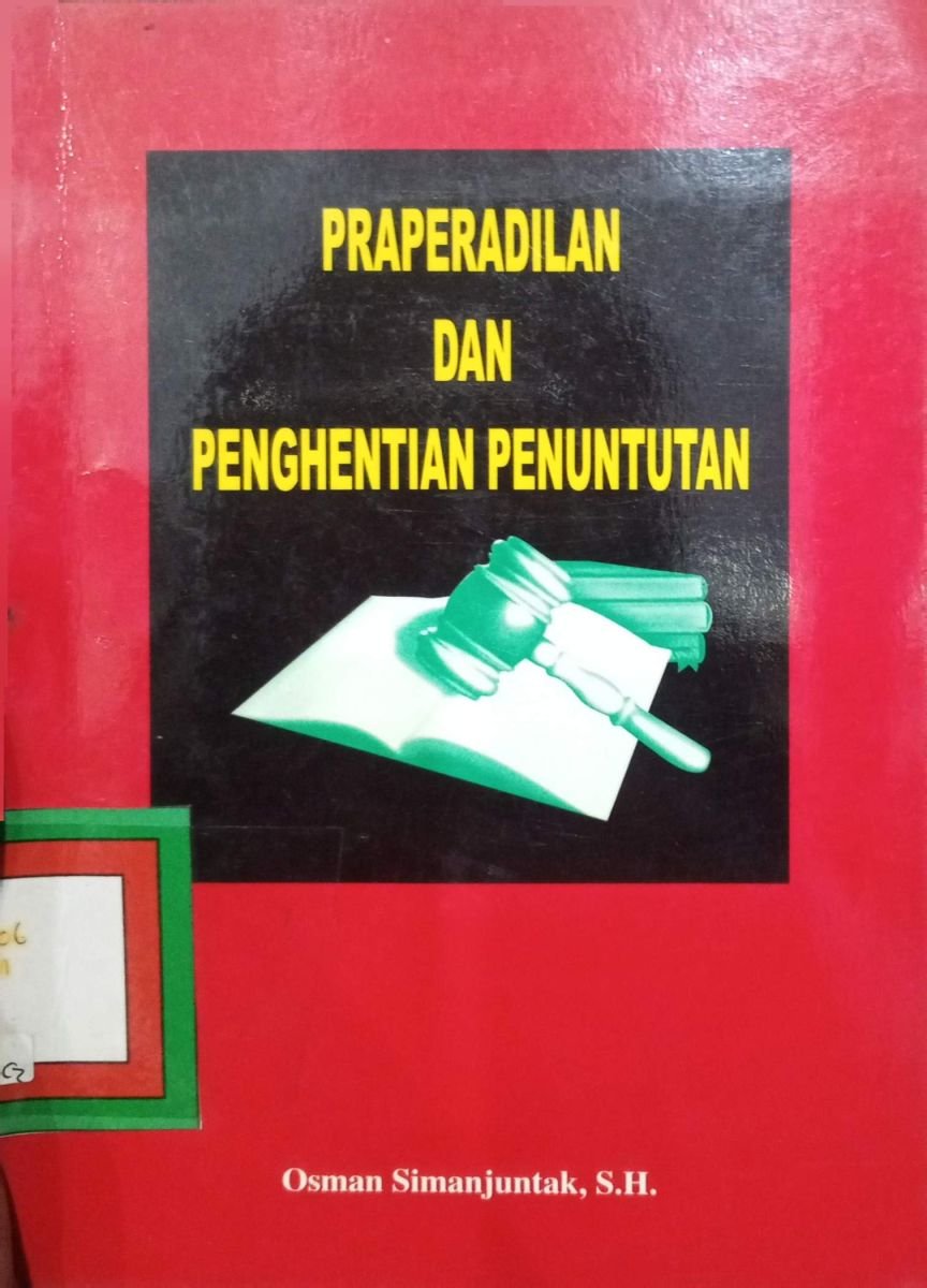 praperadilan dan penghentian penuntutan
