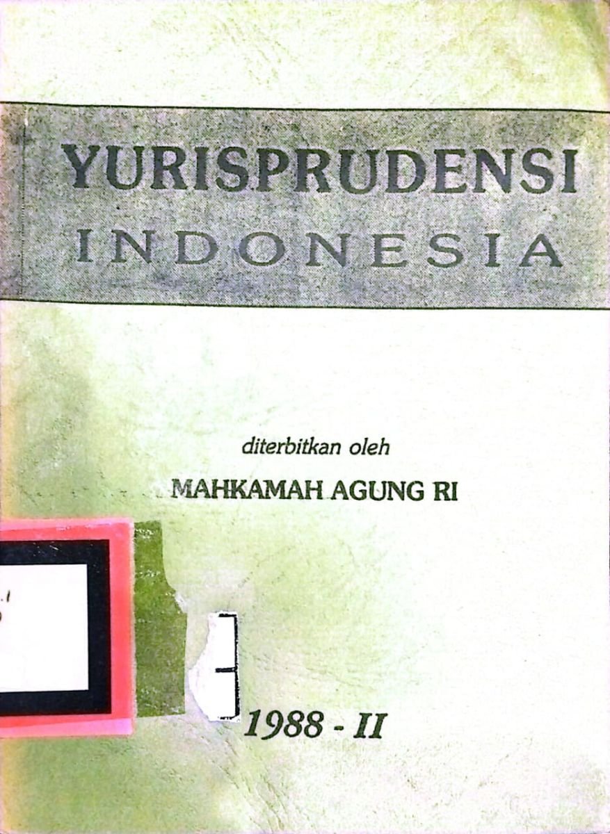 YURISPRUDENSI INDONESIA 1988-II
