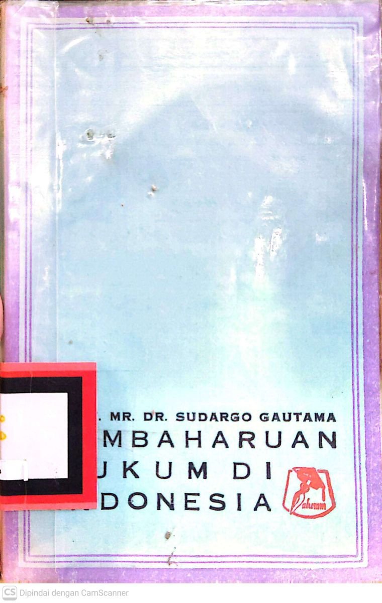 PEMBARUAN HUKUM DI INDONESIA