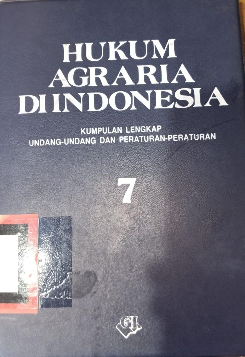 HUKUM AGRARIA DI INDONESIA 7