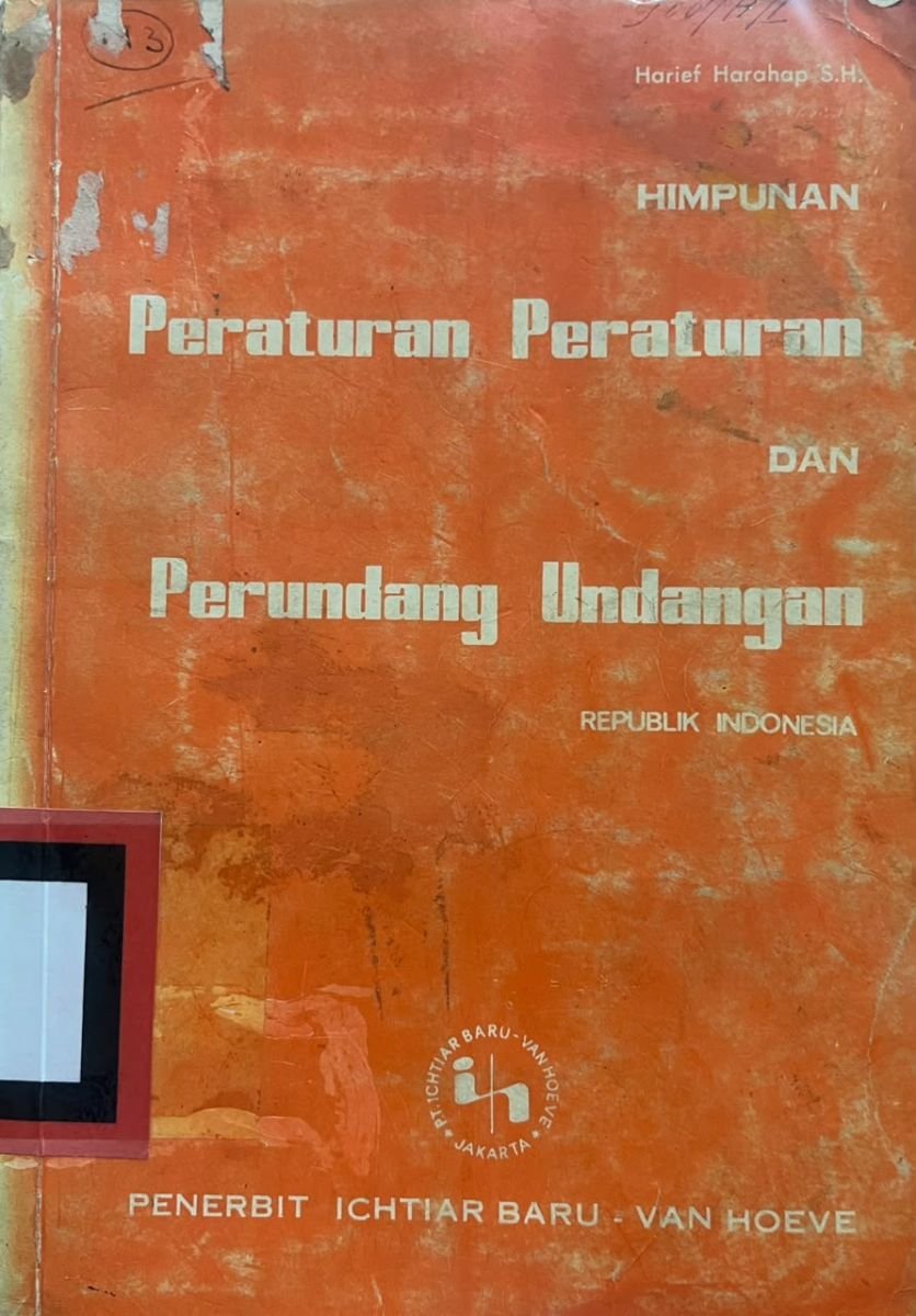 PERATURAN PERATURAN PRAUNDANGAN UNDANGAN