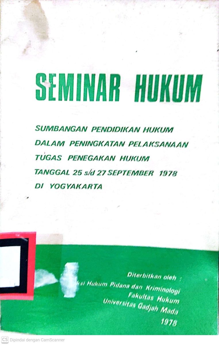 SEMINAR HUKUM
