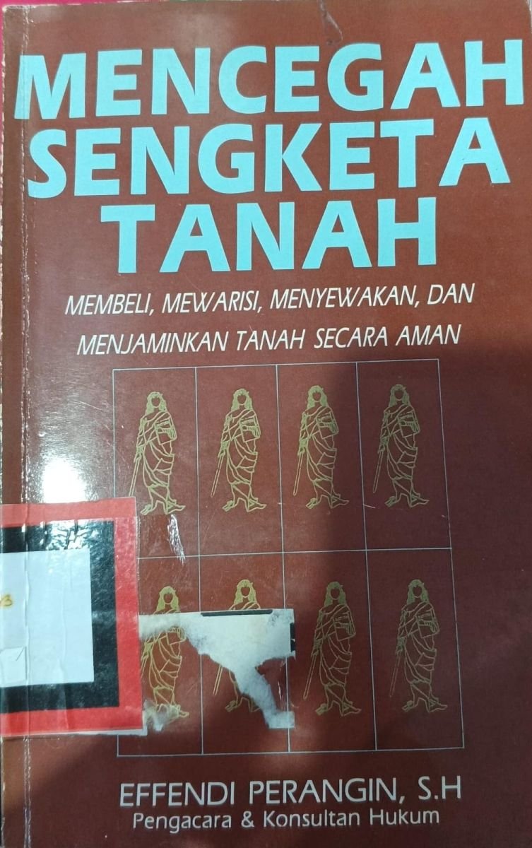 MENCEGAH SENGKETA TANAH