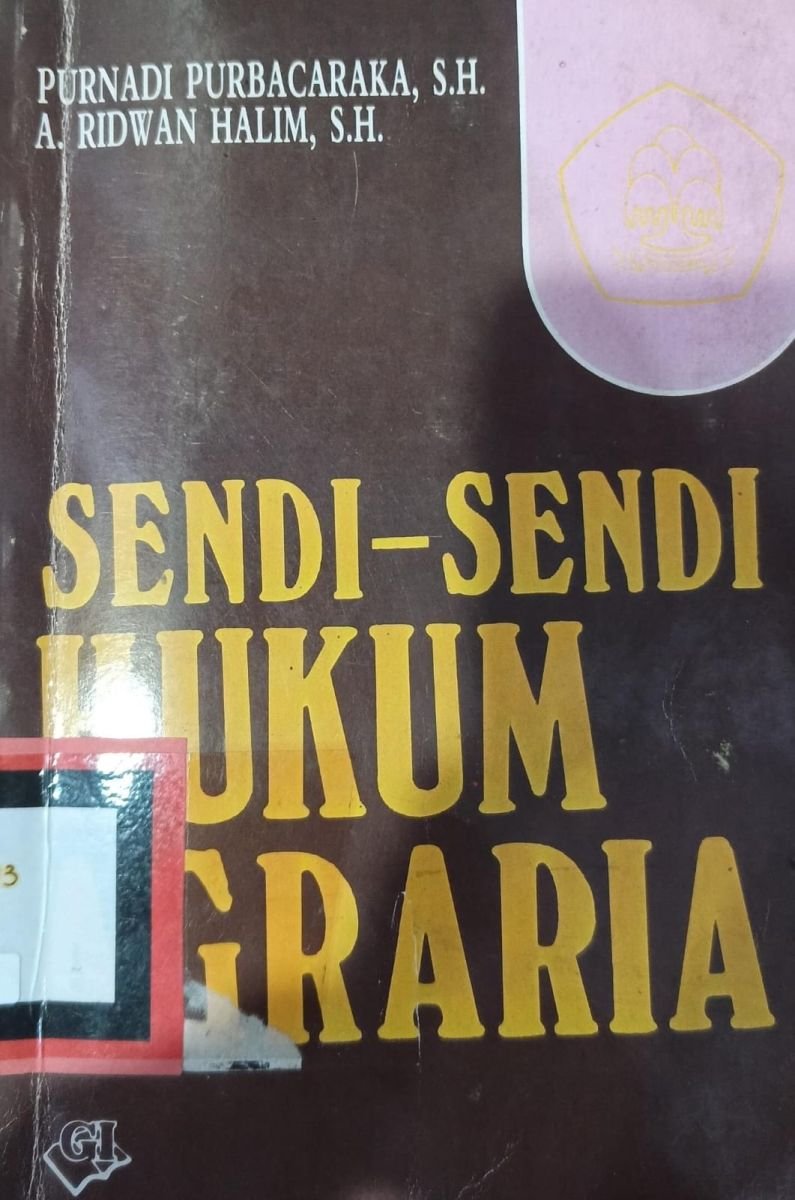 SENDI-SENDI HUKUM AGRARIA