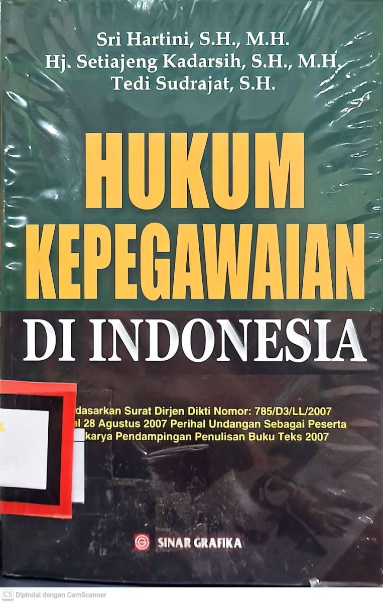 Hukum Kepegawaian di Indonesia
