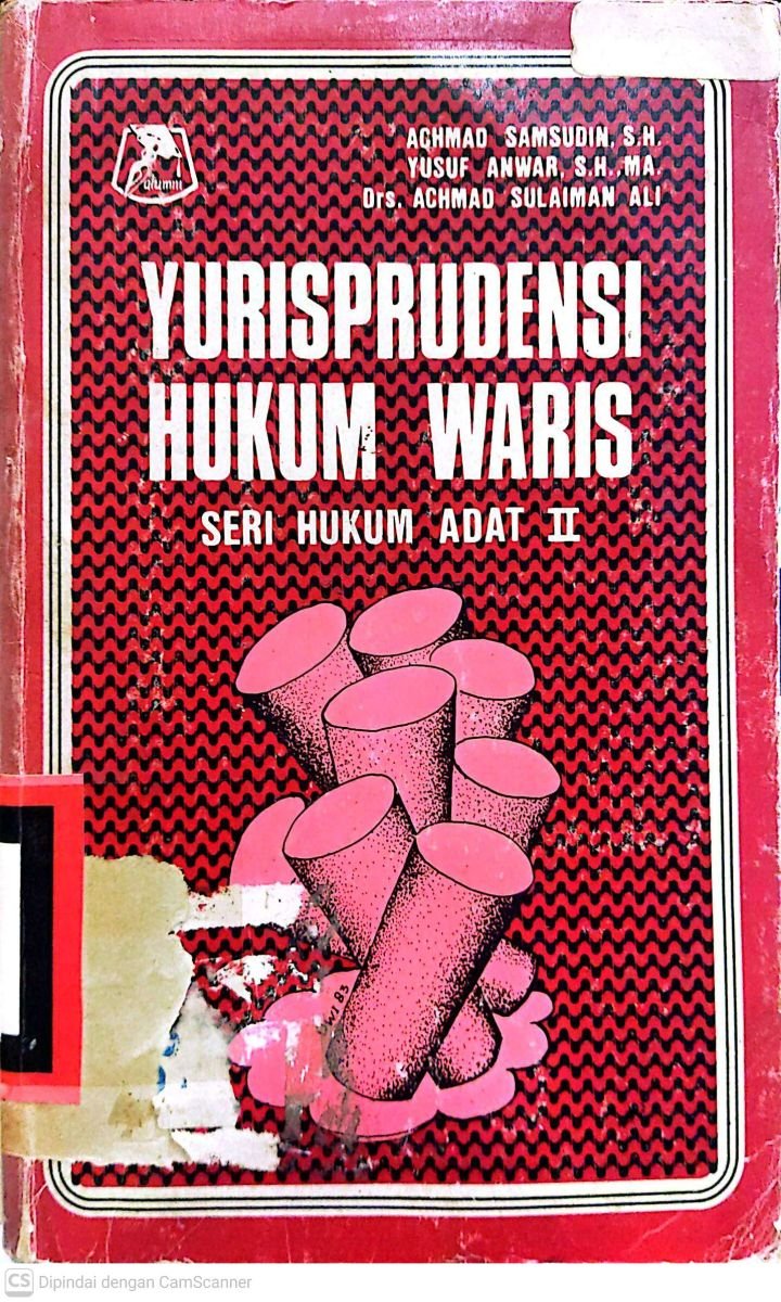 yurisprudensi hukum waris seri hukum adat II