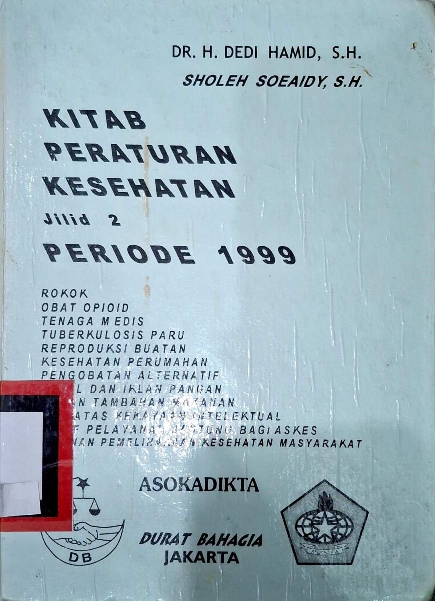 kitab peraturan kesehatan