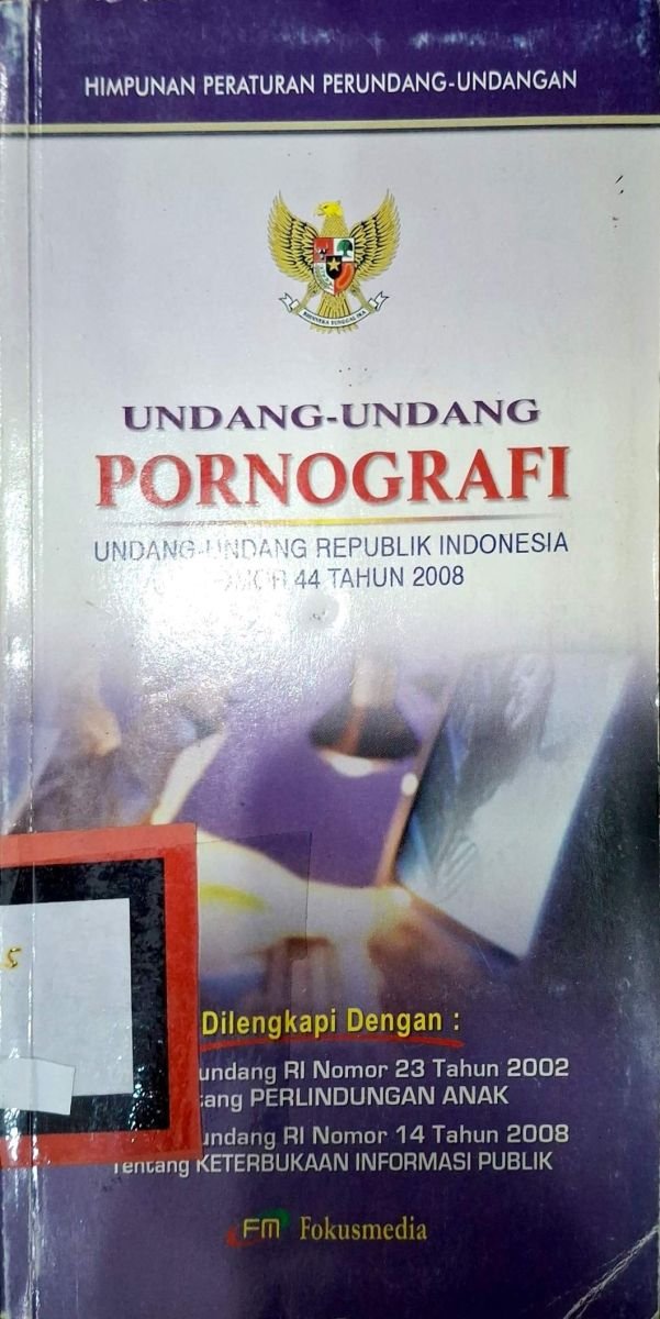 UNDANG-UNDANG PORNOGRAFI