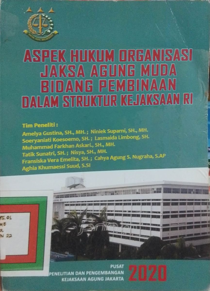 aspek hukum organisasi jaksa agung