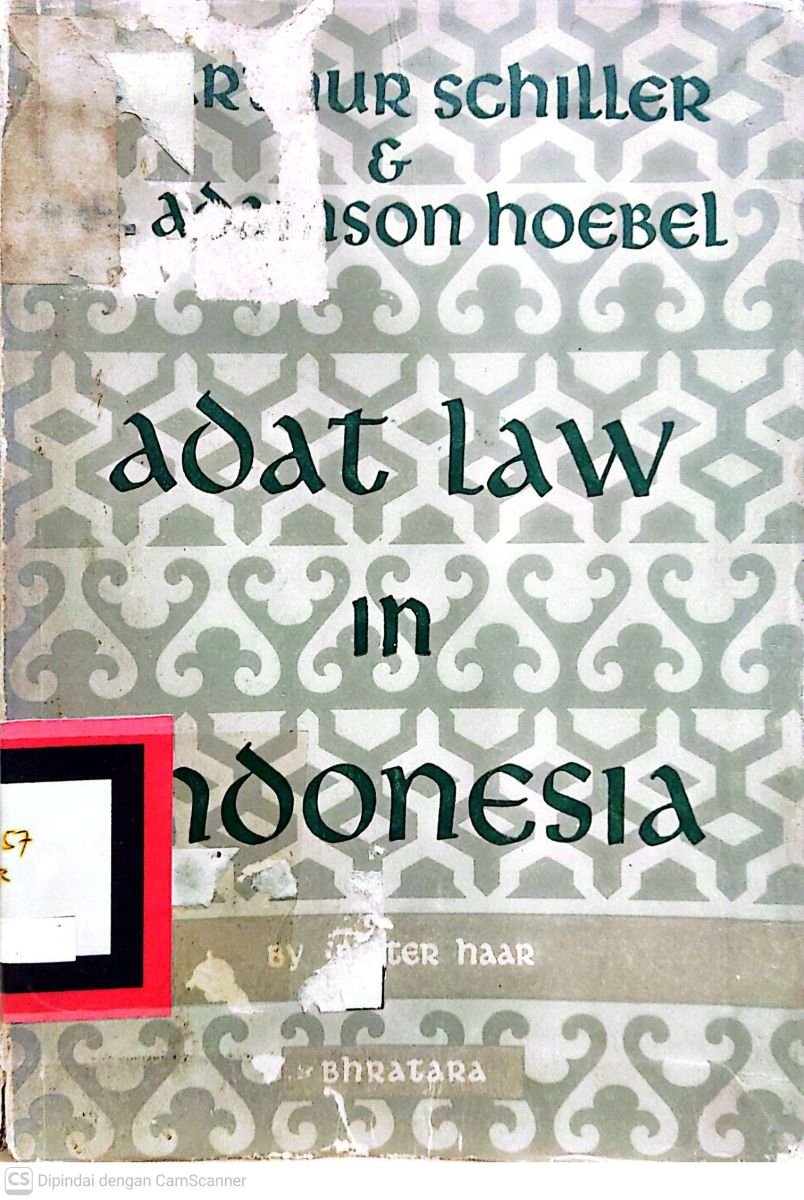 ADAT LAW IN INDONESIA