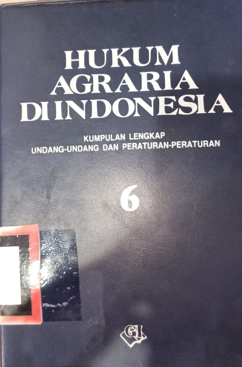 HUKUM AGRARIA DI INDONESIA 6