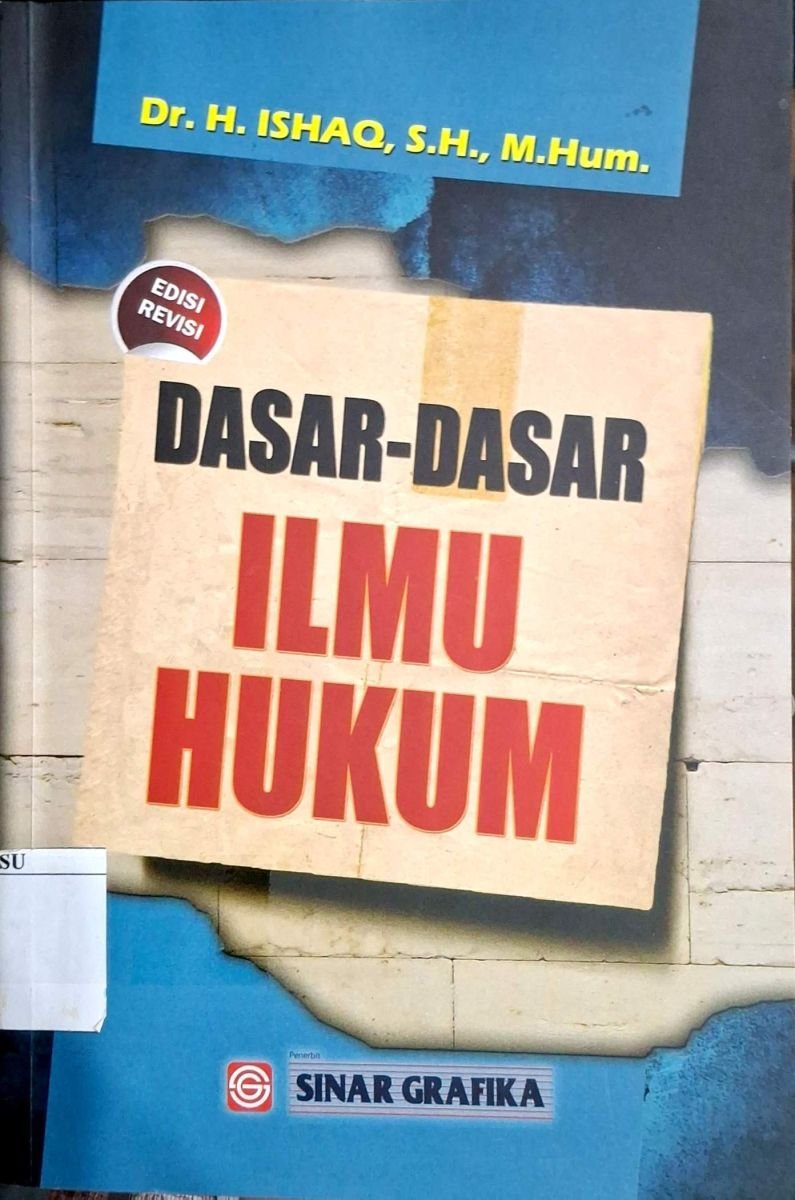 DASAR-DASAR ILMU HUKUM