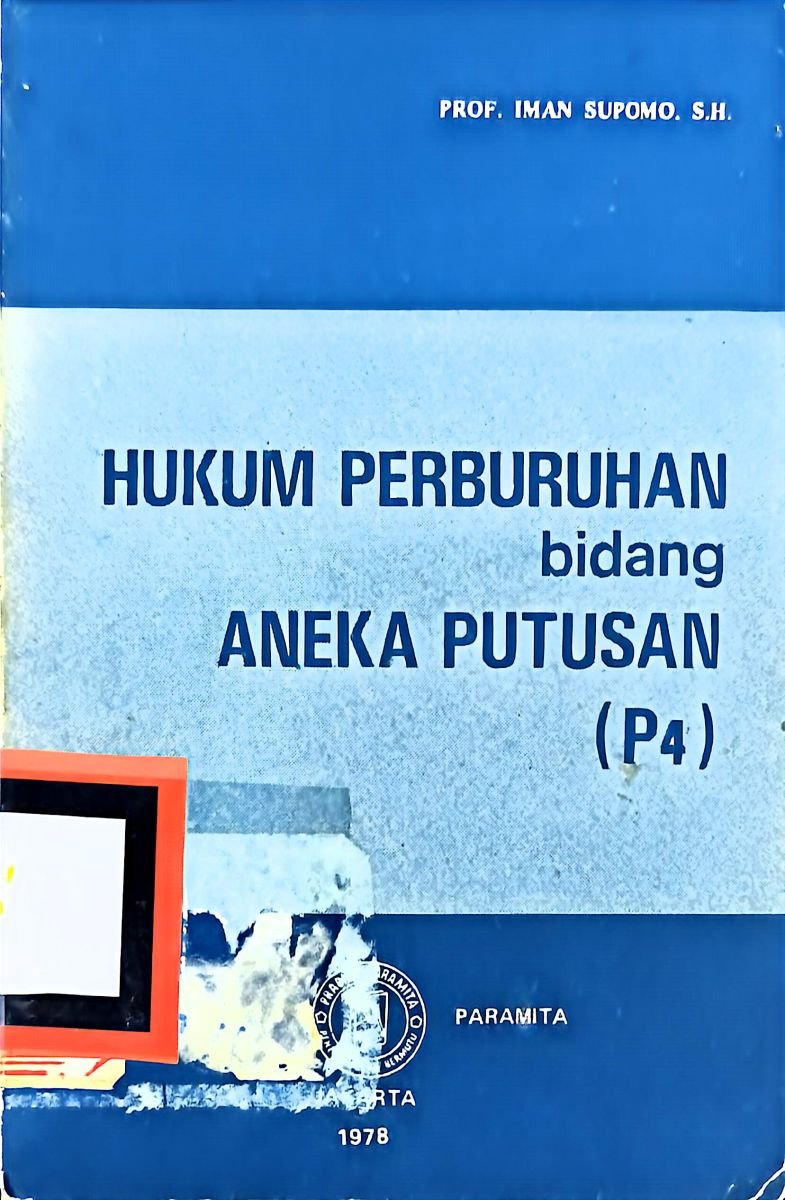 Hukum perubahan bidang aneka putusan (P4)