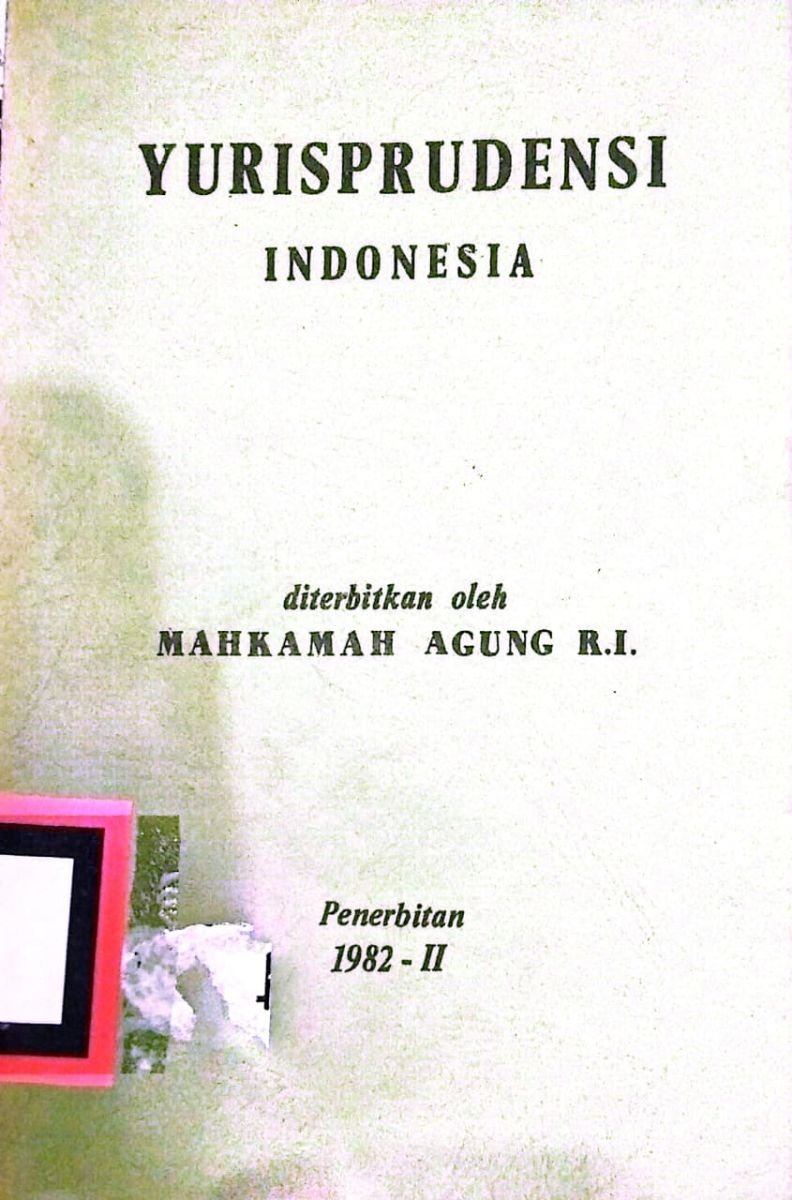 YURISPRUDENSI INDONESIA 1982-II