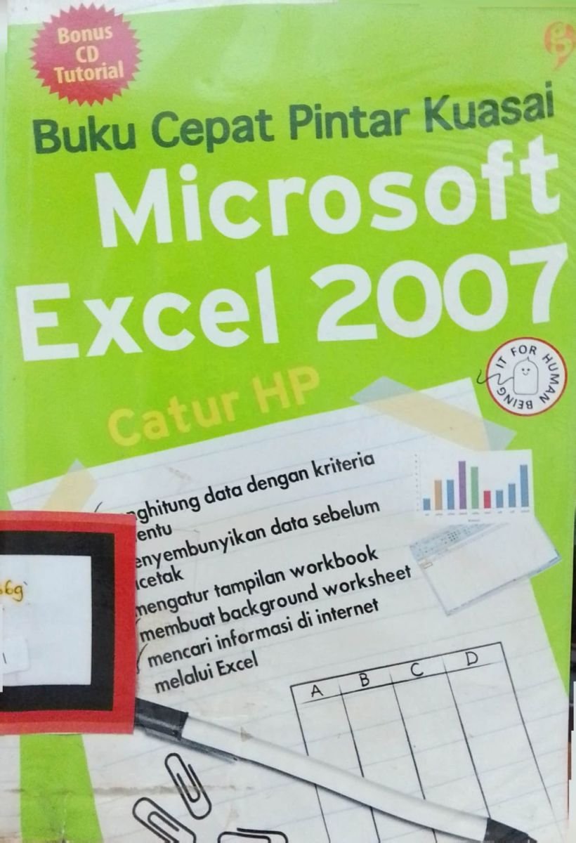 Buku Cepat Pintar Kuasai Microsoft Excel 2007