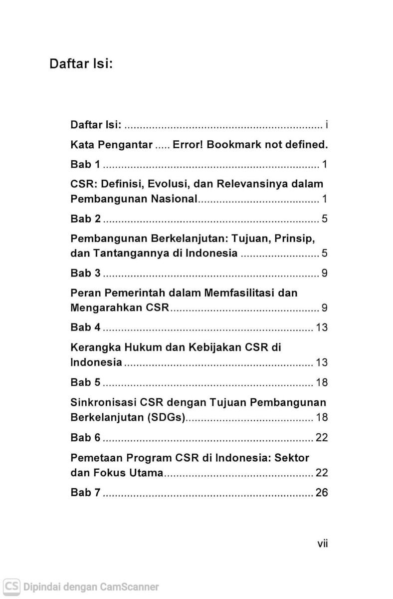 Daftar Isi Halaman 1