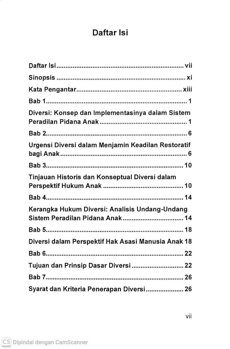 Daftar Isi Halaman 1
