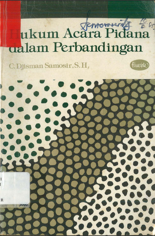 HUKUM ACARA PIDANA DALAM PERBANDINGAN