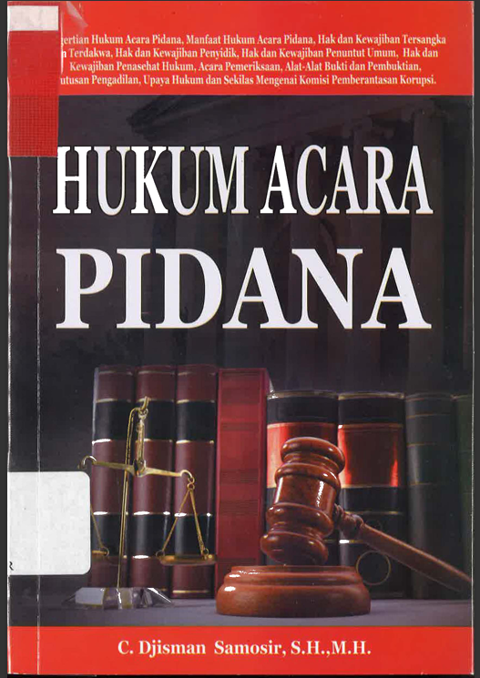 HUKUM ACARA PIDANA