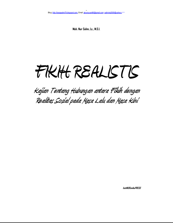 FIKIH REALISTIS