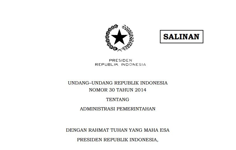 ADMINISTRASI PEMERINTAHAN